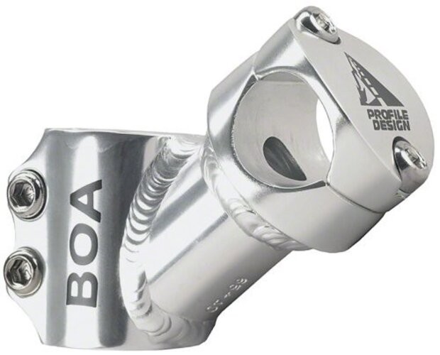 Profile Designs Boa Threadless Mountain Bicycle Stem (Silver - 135 x 20d x 1