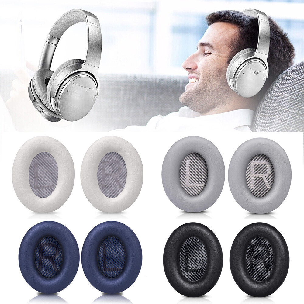 1Pair Ear Pads for Bose Comfort QC35/QC35 II Headphones Replacement Soft Cushion