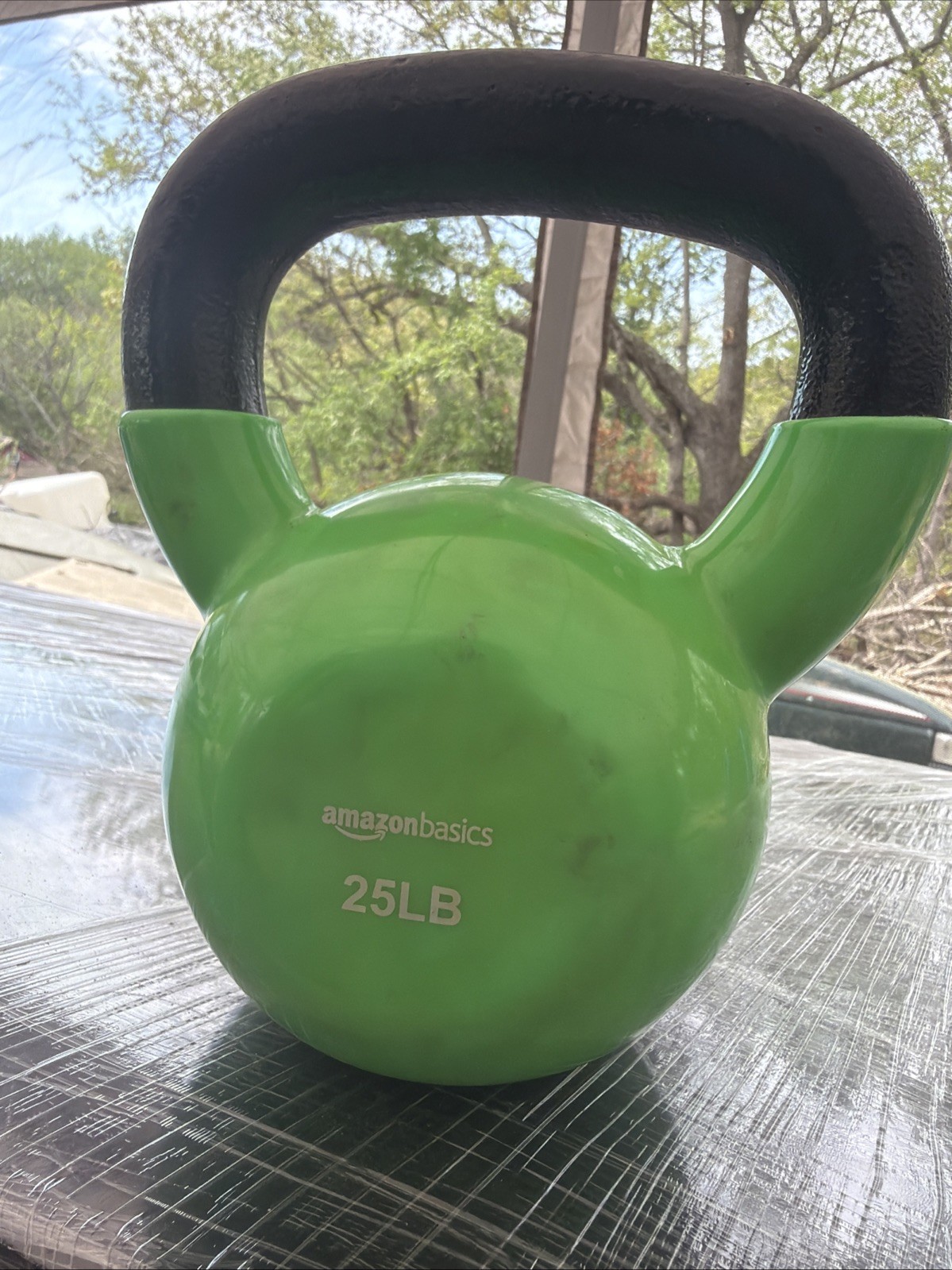 25 lb (11.3 kg) kettlebell