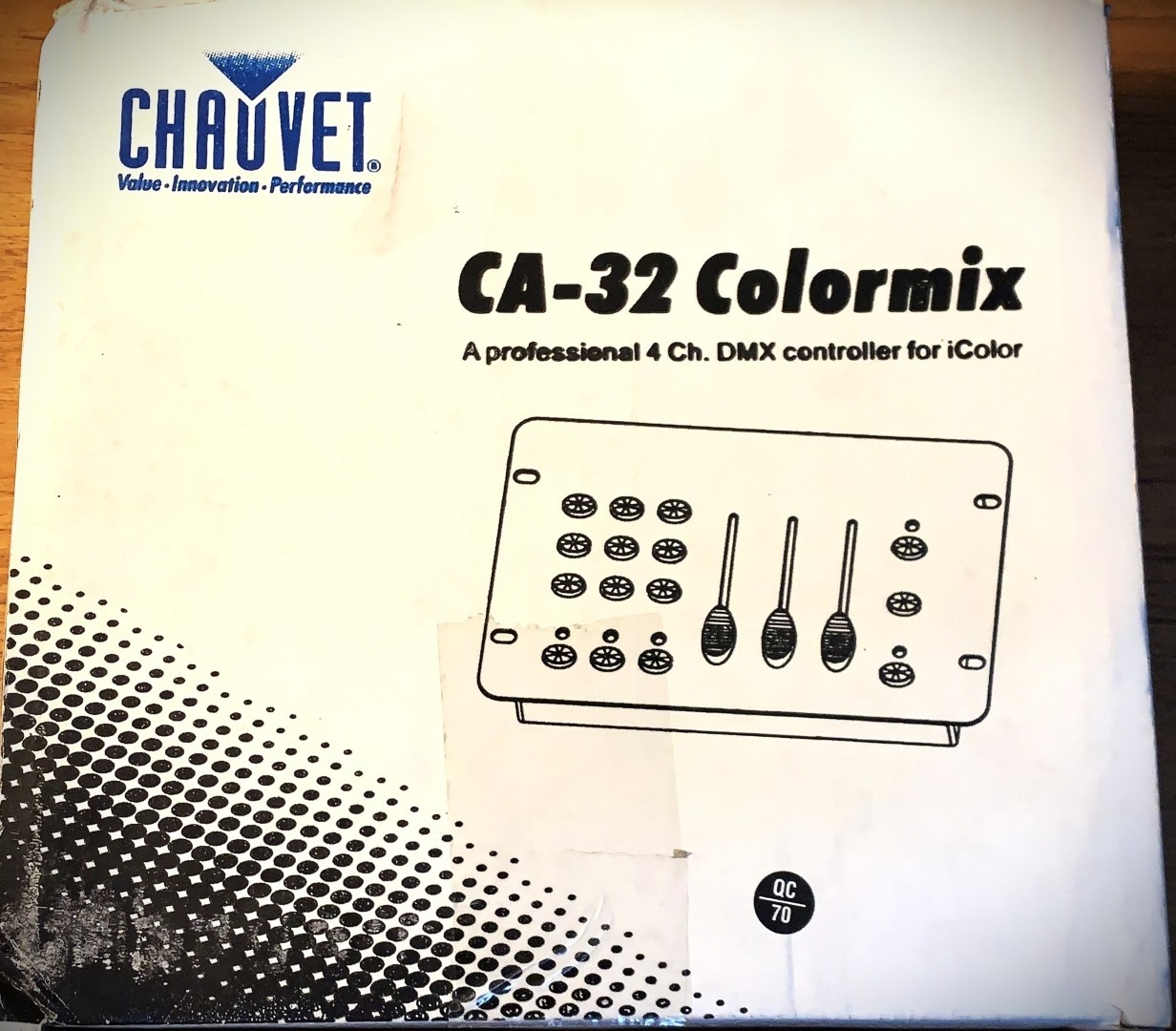 CHAUVET CA-32 COLORMIX DMX 4-CHANNEL DMX-512 COLOR WASH CONTROLLER (NOS) (NIB)
