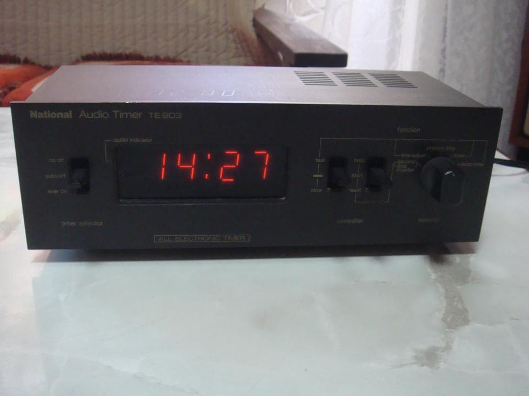 National Audio Timer Te903 Vintage Analog Timer Working Condition Audio