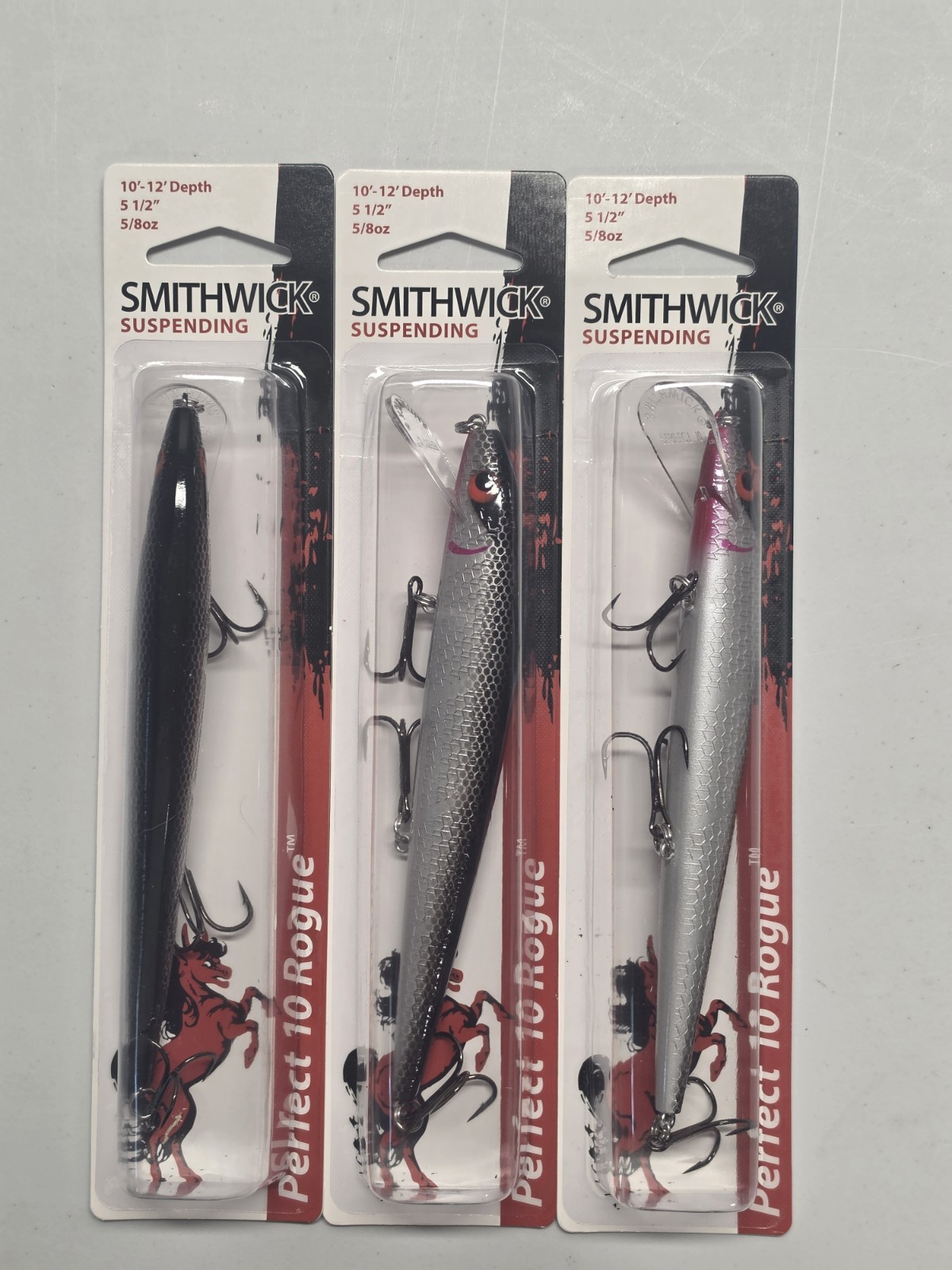 (LOT OF 3) Smithwick Perfect 10 Rogue Suspending / Staple