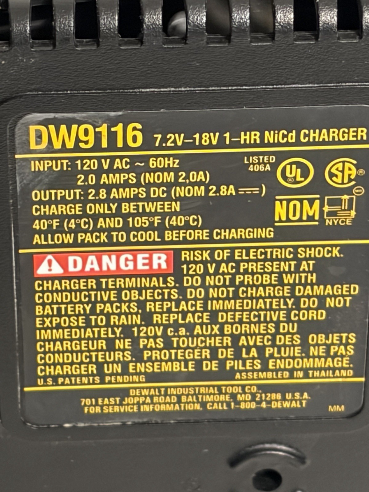 USED DeWalt DC759 Bundle - DRILL, BATTERY, and CHARGER with CASE