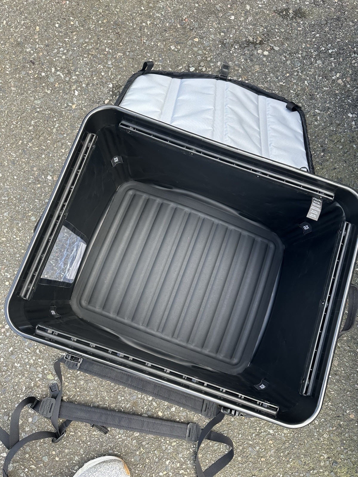 RUX 70L Modular Gear Box Storage System Waterproof Camping Tote w/Straps