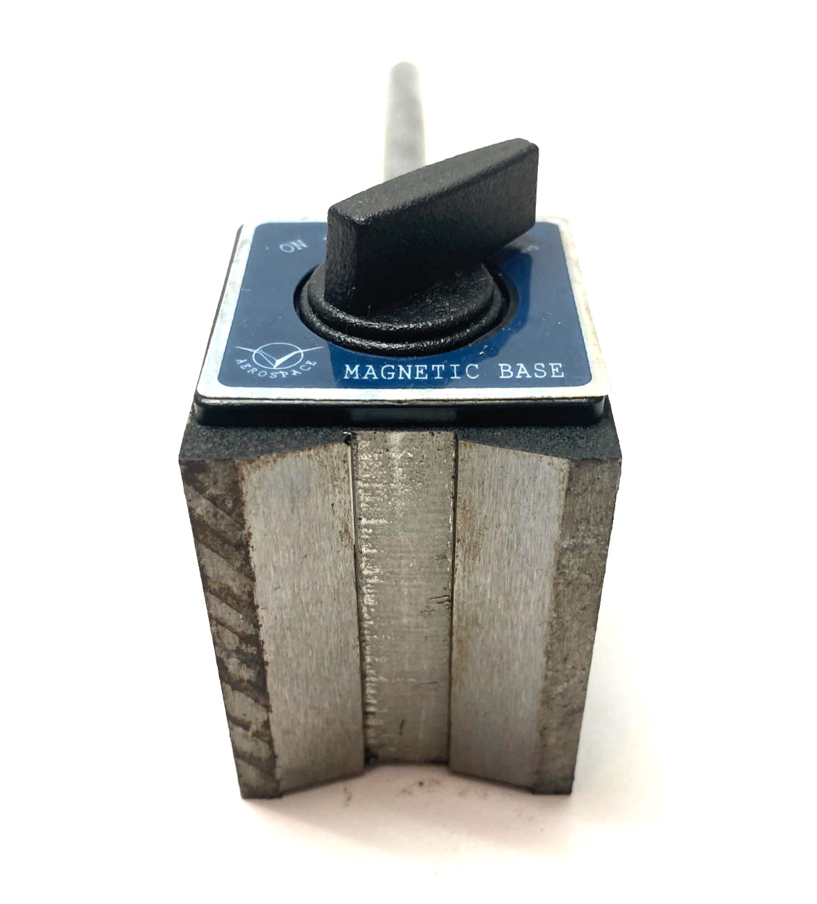 Aerospace Magnetic Base Test Tool/Indicator Holder 7" Post, 9" Overall Height
