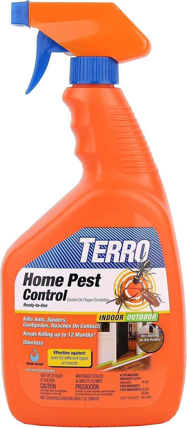 Terro T3400-32 Home Pest Control – 32 oz, Orange For Insects