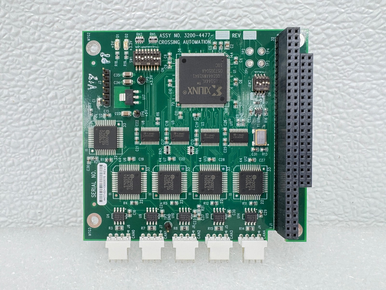 Crossing Automation 3200-4477-01 Interface PCB Board Automation Control Module