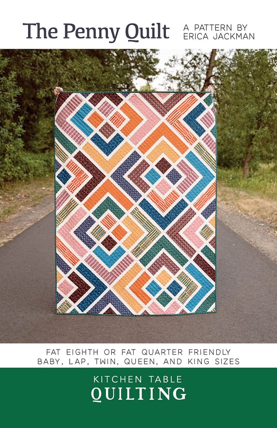The Penny Quilt Pattern by Erica Jackman of Kitchen Table Quilting (KTQ144)
