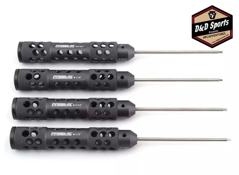 ProTek RC "TruTorque SL" Standard Hex Driver Set (4) PTK-8418