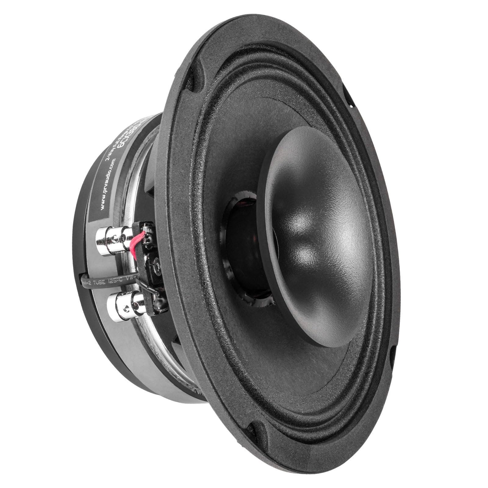 PRV AUDIO 6.5" Shallow Coaxial Car Audio Speaker 6CX380-4 Slim Loudspeaker...