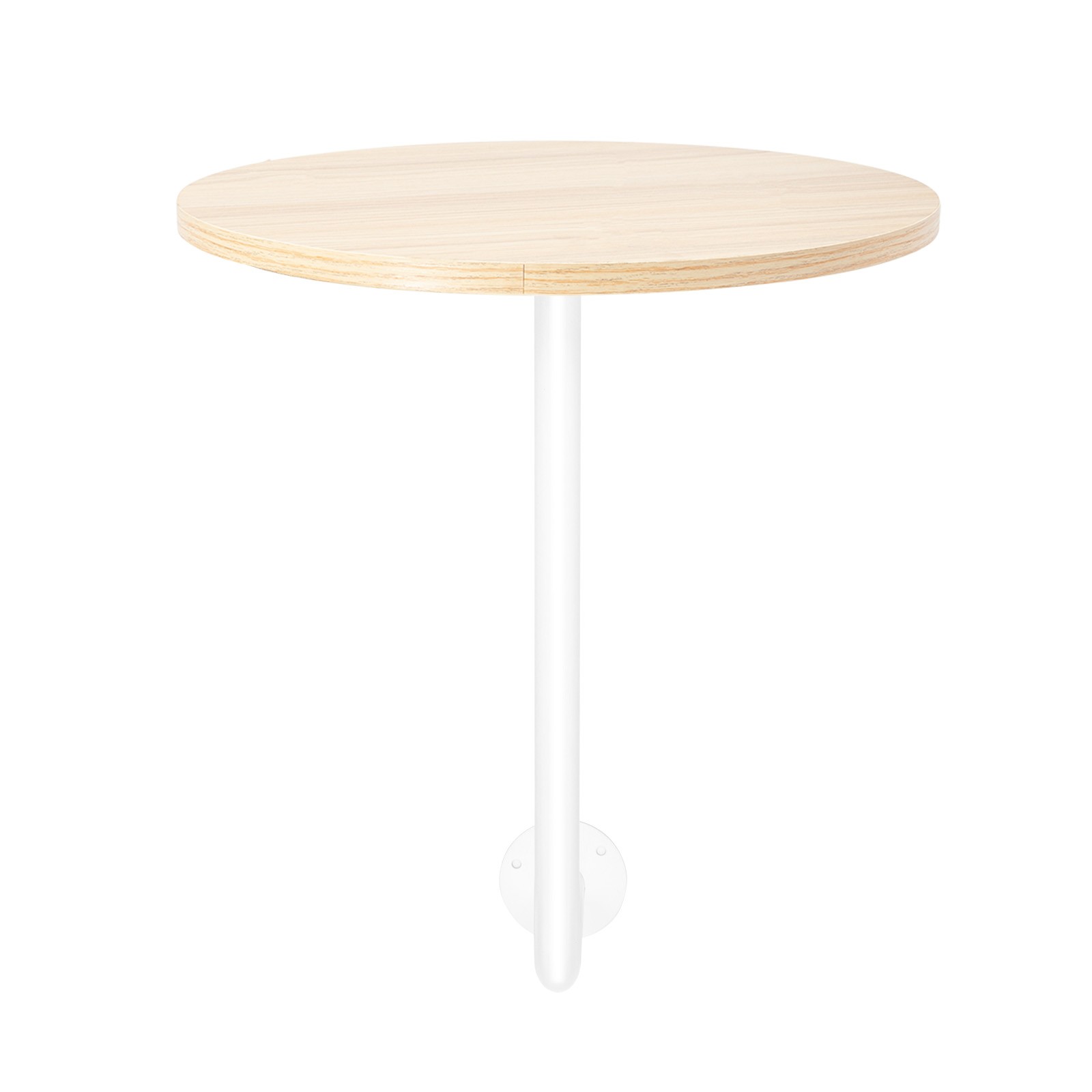 L-Type Round Table Wall-Mounted Bar Table Snack Table Minimalist Style