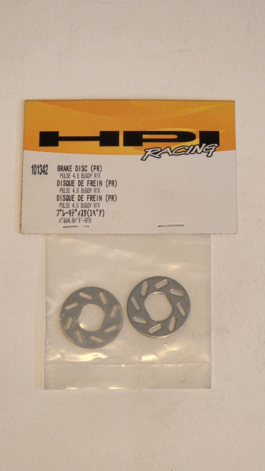 HPI Racing 101342 Brake Disk For Pulse 4.6 Buggy RTR