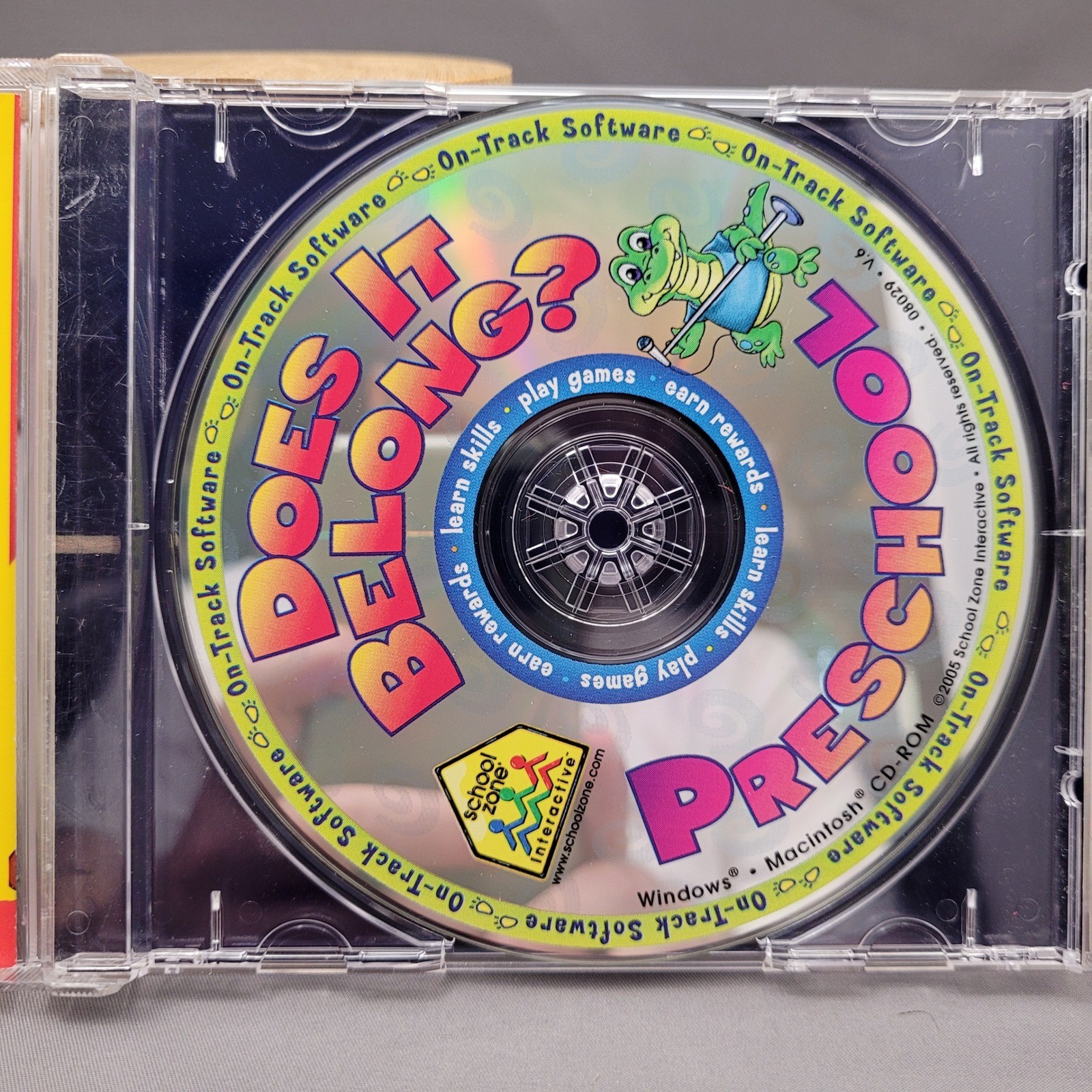 Does It Belong? by School Zone Interactive (CD-ROM, 2004)