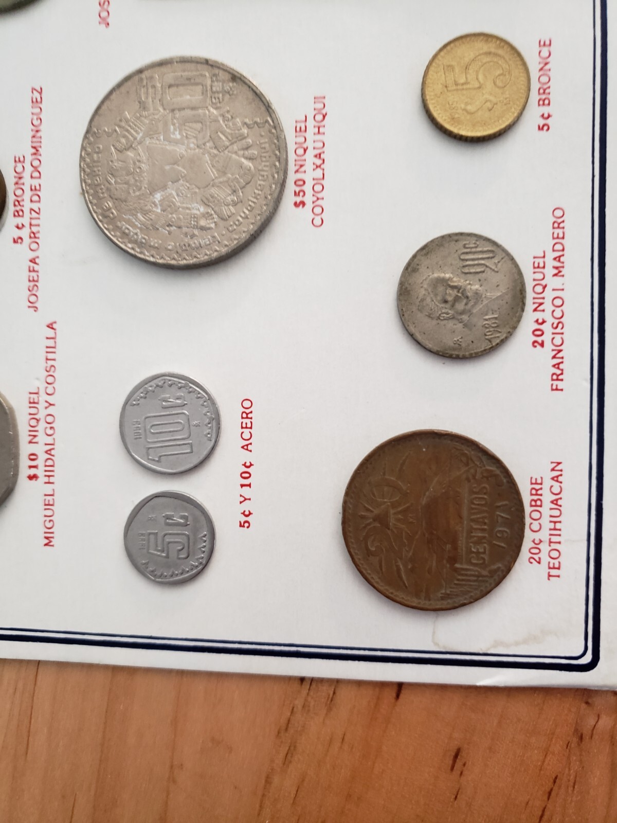 Banko de Mexico authorized money collection