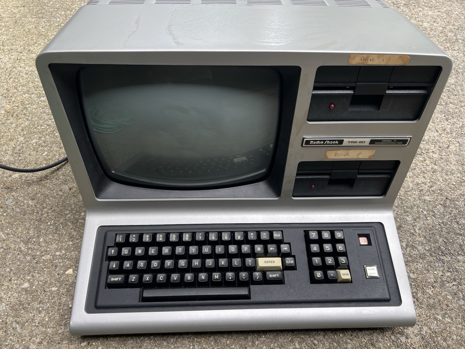 🇺🇸Radio Shack TRS-80 Model 3 Microcomputer In Original Box W/Cover🇺🇸
