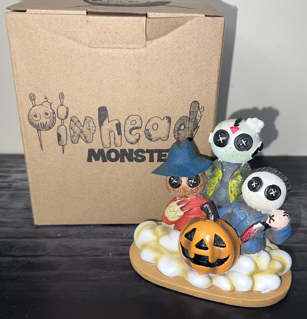 Pinhead Monsters HORROR Freddy Krueger Jason Michael Myers 15359 Halloween Trio