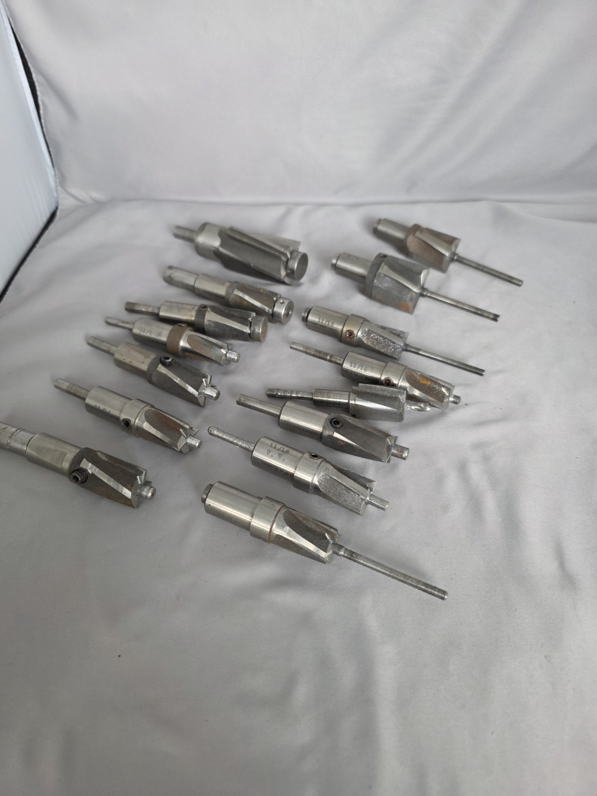 Steel Cutting Bits Counter Bore Lot Of 15