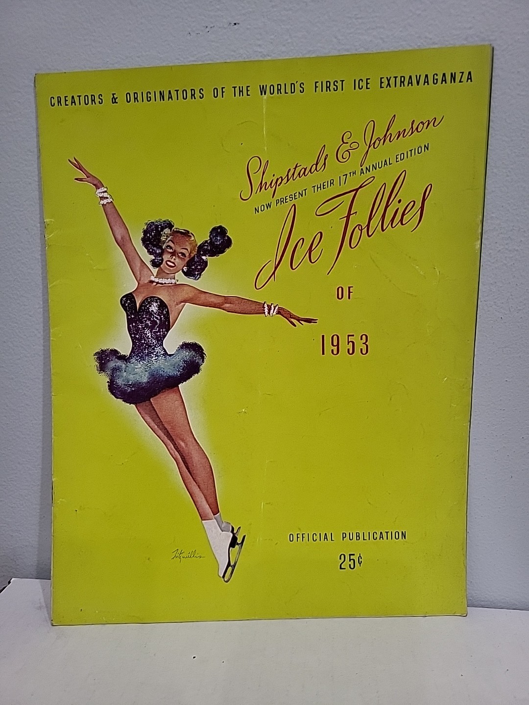 1953 Ice Follies at Boston Garden Official Program Figure Skating