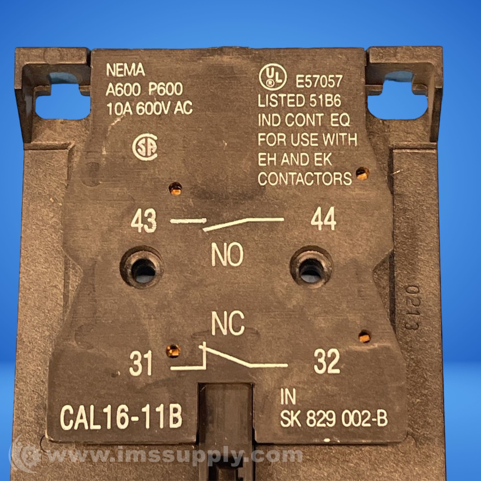 CAL16-11B Auxiliary Contact Contactor Block FNIP