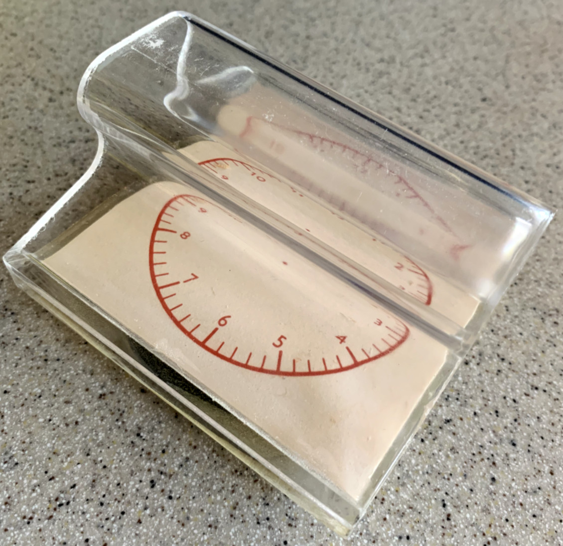 Time Clock Stamp 12 Hour Analog With Yellow Container Ink Stamp Crafts Ink Pad