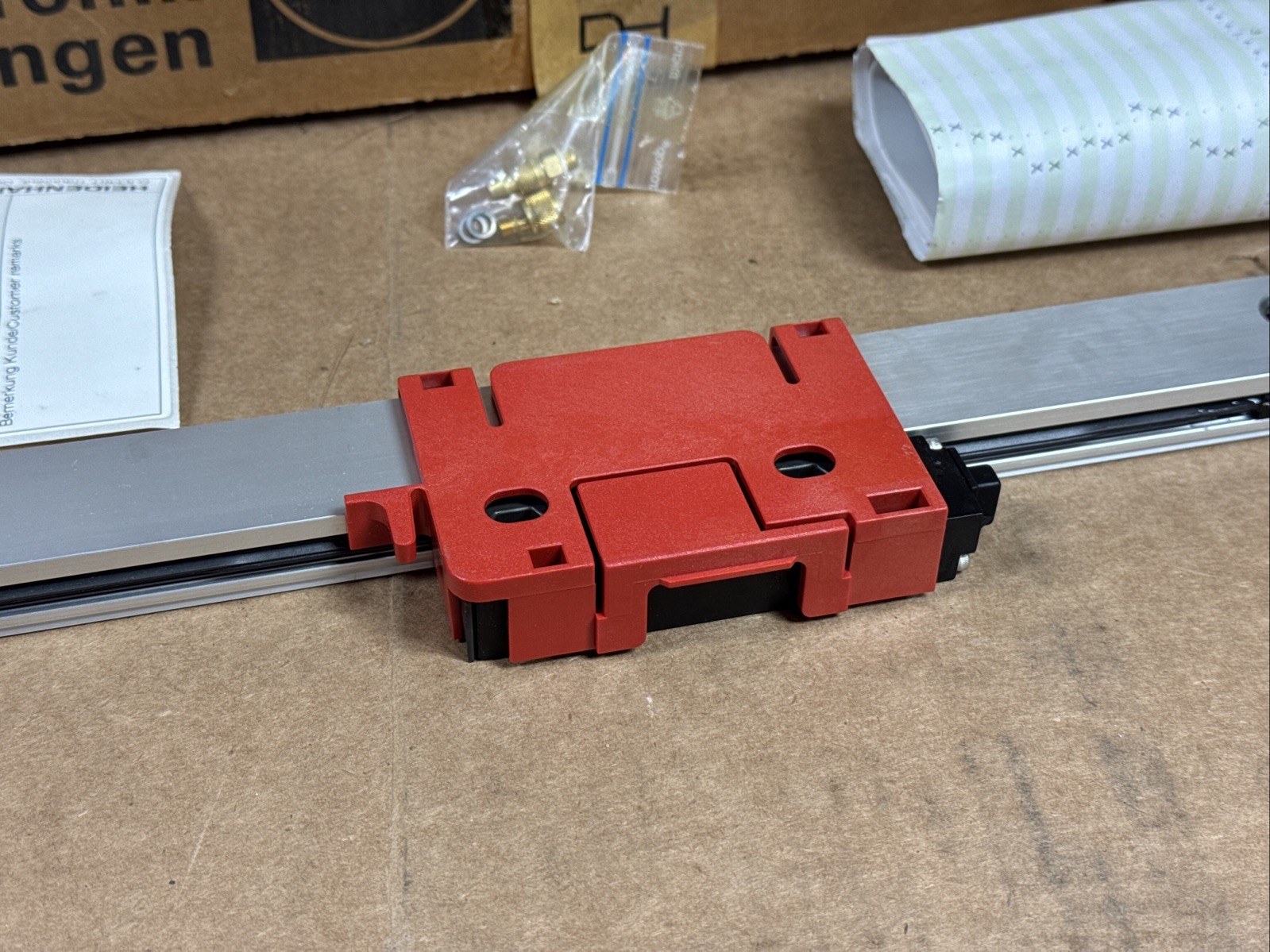 Heidenhain 295789-43 AE LF 401 250mm Linear Scale Encoder 296 585-01 FAST SHIP