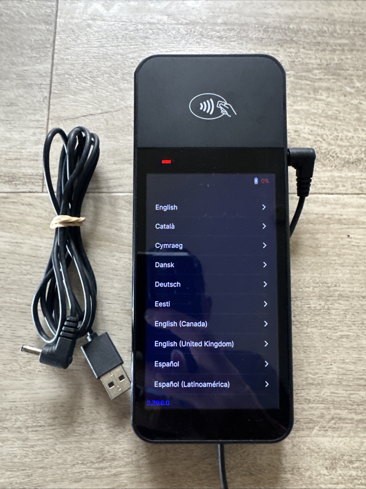WisePOS E Model: WSC51 Smart Touch Screen Card Reader With Charger POS CC TAP