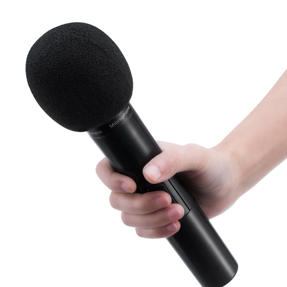 30Pcs Handheld Microphone Windshield Wind Shield Sponge Foam Cover Thicken