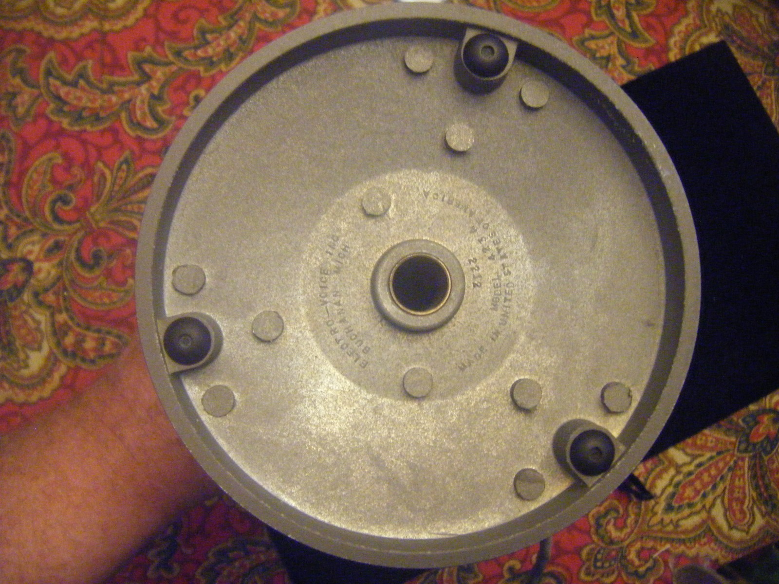 NBC Auricon high-fidelity model E-7 electro voice