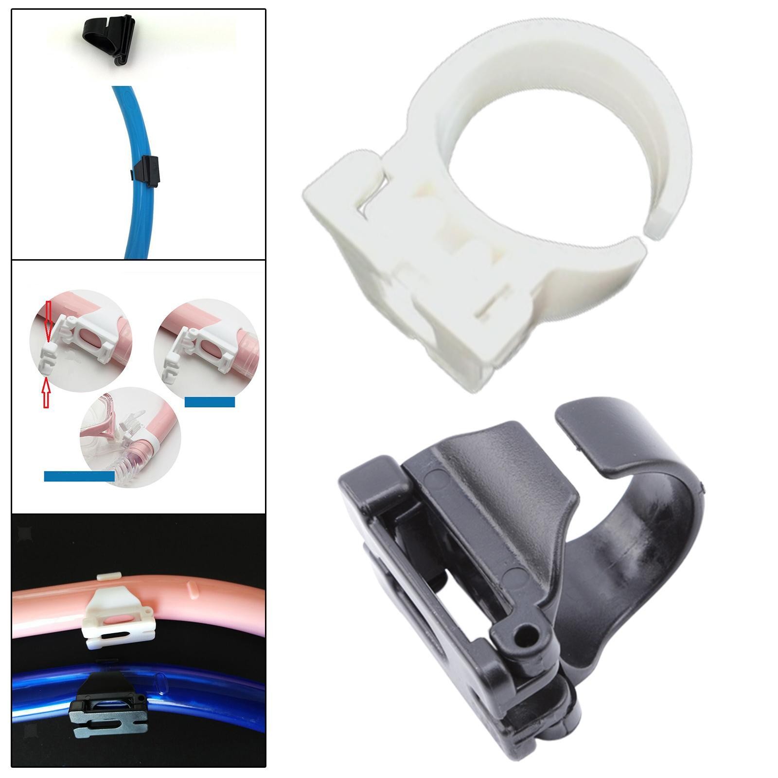 Snorkel Clip Snorkel Buckle Retainer Quick Release Attachment Universal