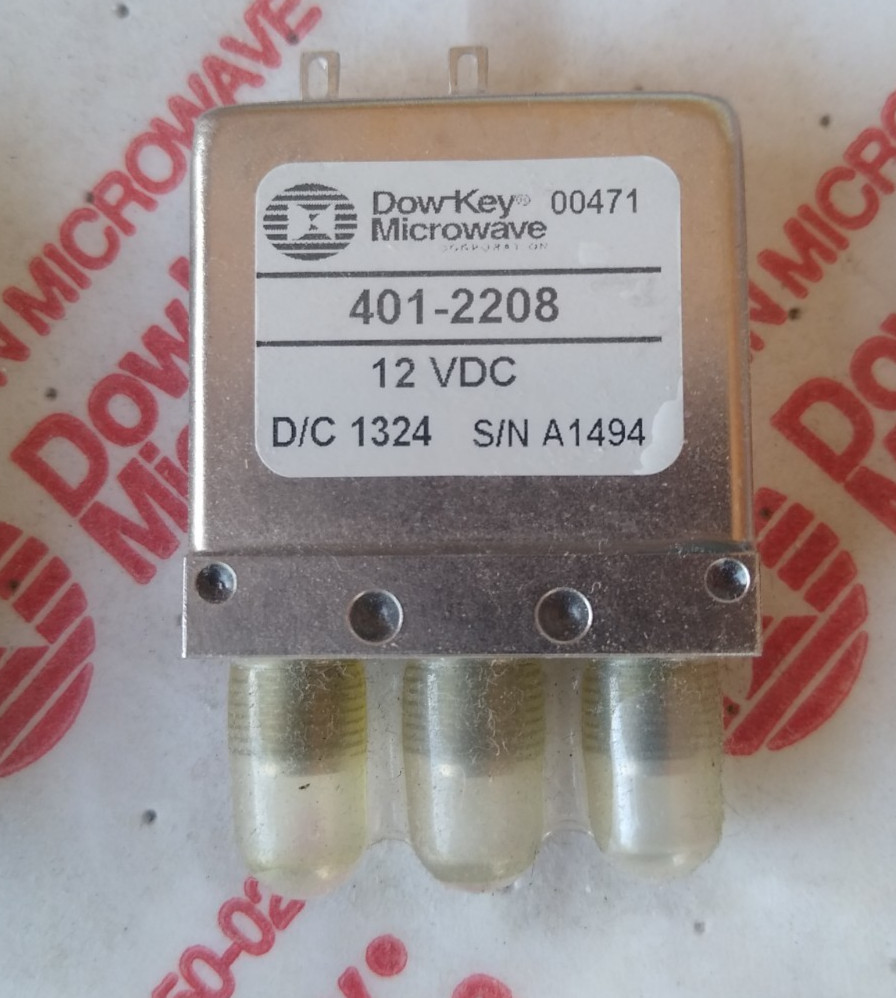 Dow Key Microwave 401-2208 Coaxial Coax Switch Splitter Failsafe Module -- NEW