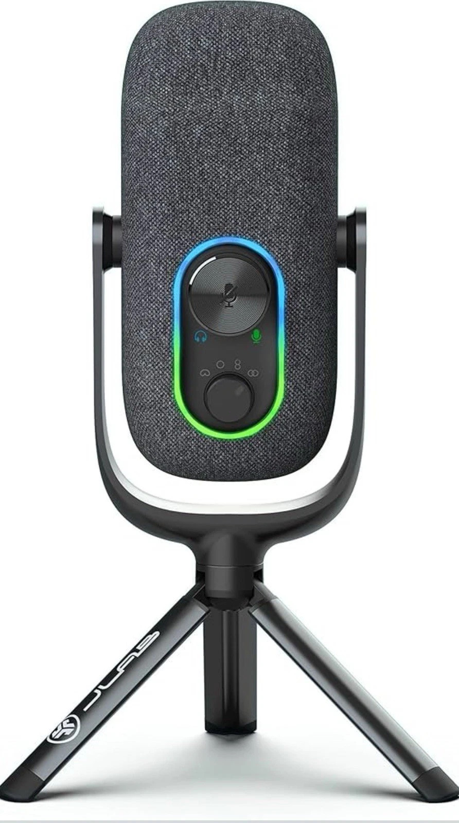 JLab JBuds Talk USB Gaming Streaming Microphone USB-C Output Stereo 3.5mm AUX