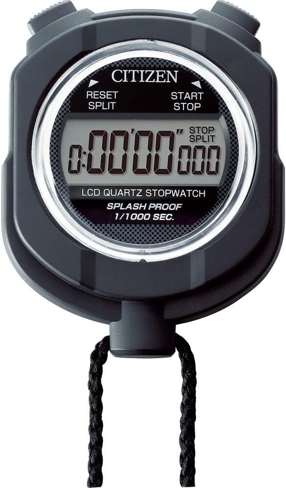CITIZEN Digital Stopwatch 055 Black 8RDA55-002
