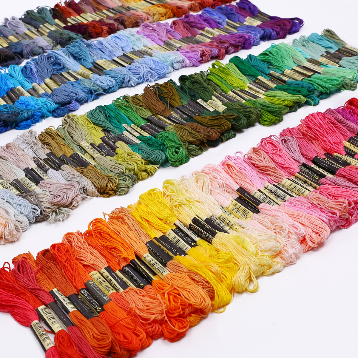 447 Colors Cross Stitch Thread Pattern Kit Chart Embroidery Floss Sewing Skeins