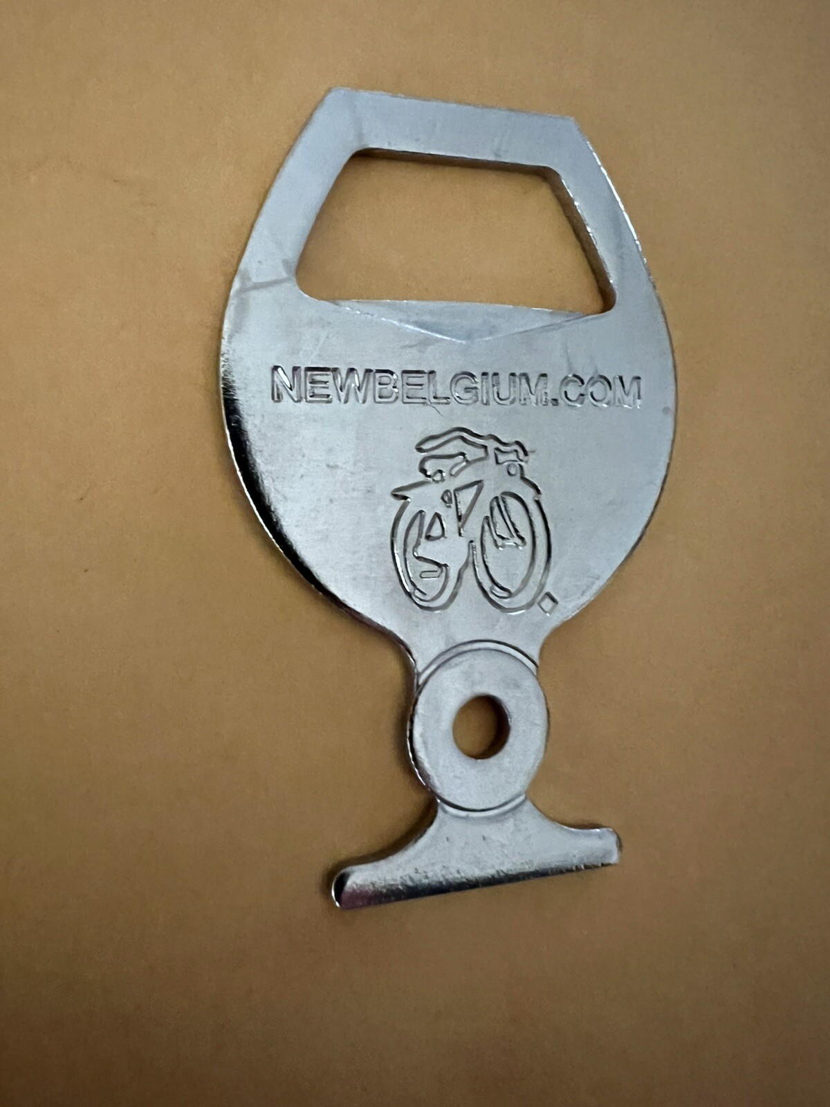 Fat Tire Amber Ale New Belgium Brewing Key Chain Beer Bottle Opener Ft. Collins