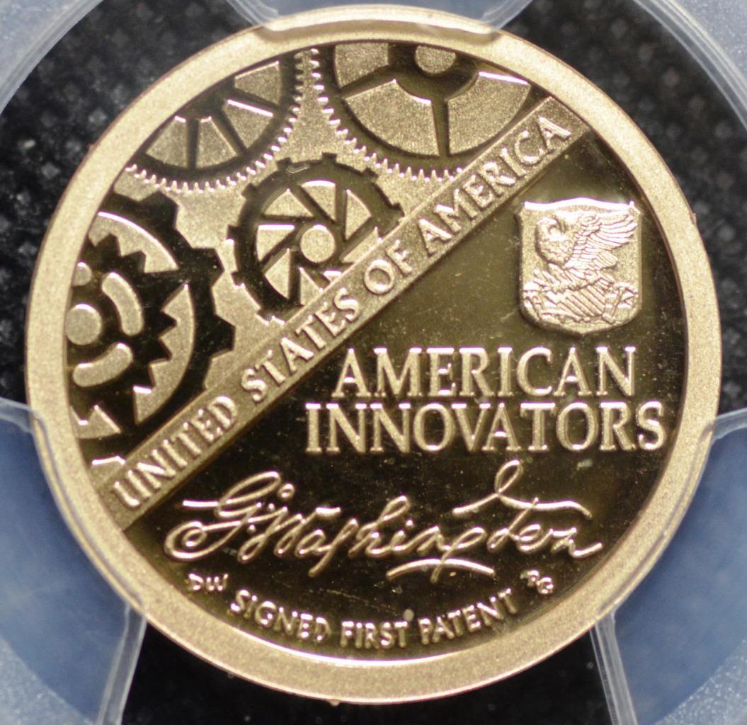 2018-S $1 American Innovation Series, Washington, Signed 1st Patent PR69DCAM
