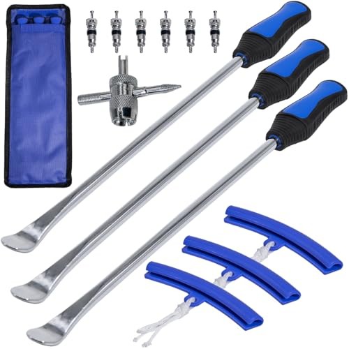Tire Spoons 14.5IN, Steel Tire Changing Kit for Motorcycle Dirt Bike Lawn