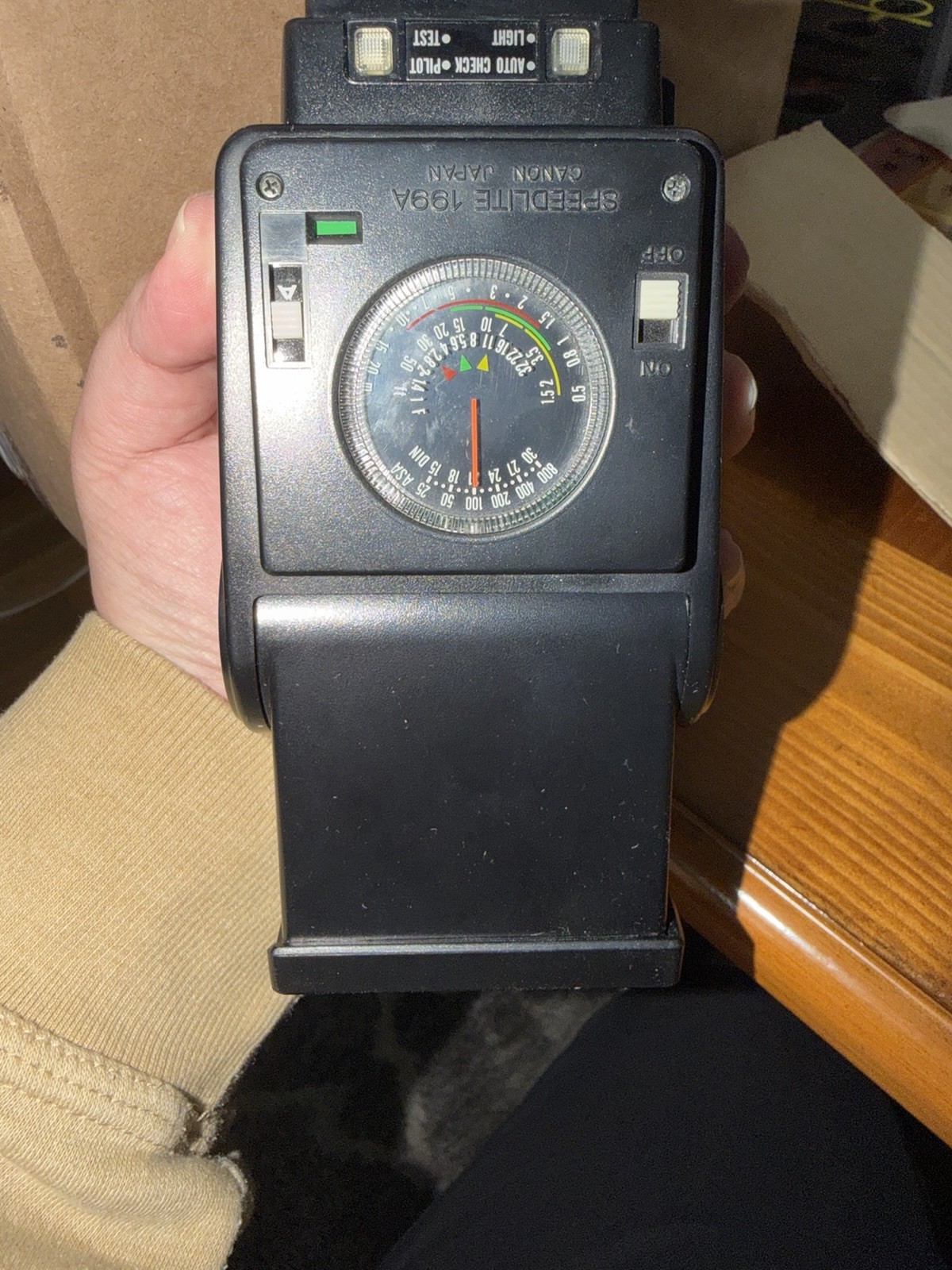 Canon Speedlite 199A – Vintage Flash – Untested – Sold As‑Is