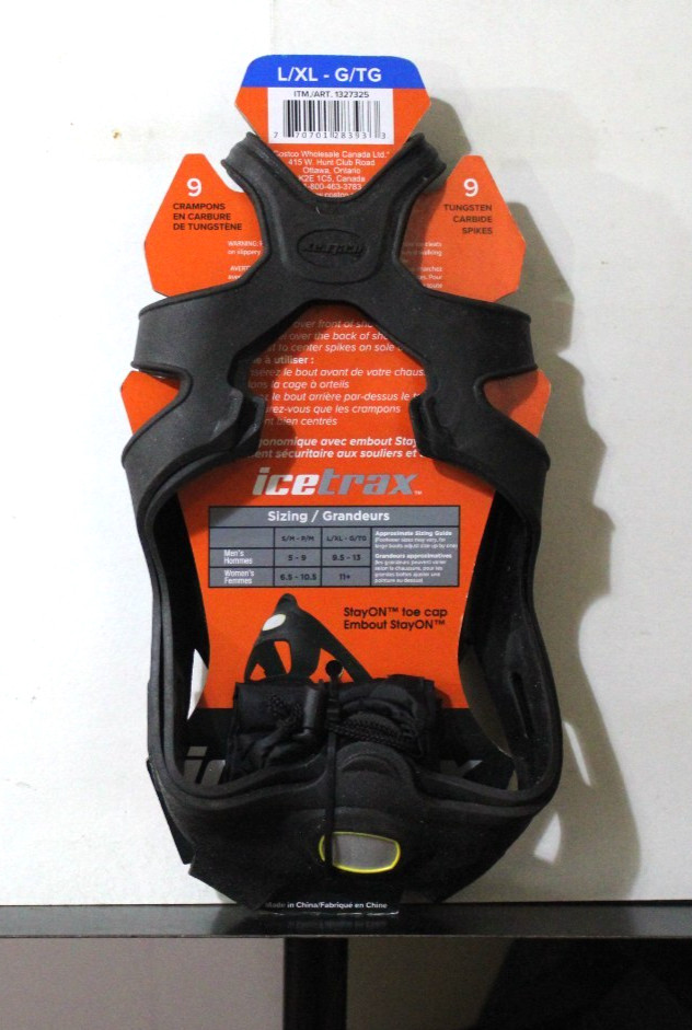 (75768-2) Icetrax Ice Grippers Size -9-US