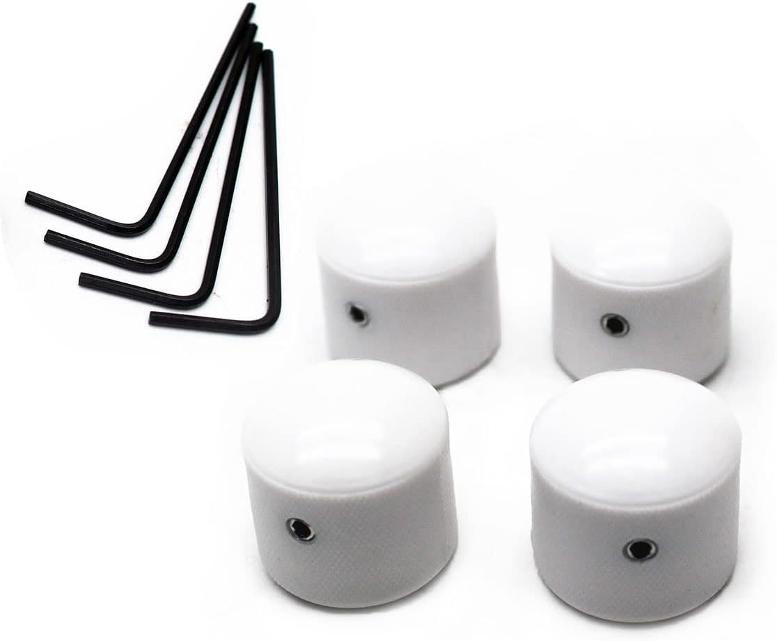 Plastic Guitar Control Knob Volume Tone Control Dome Knobs for Electric Guitar B