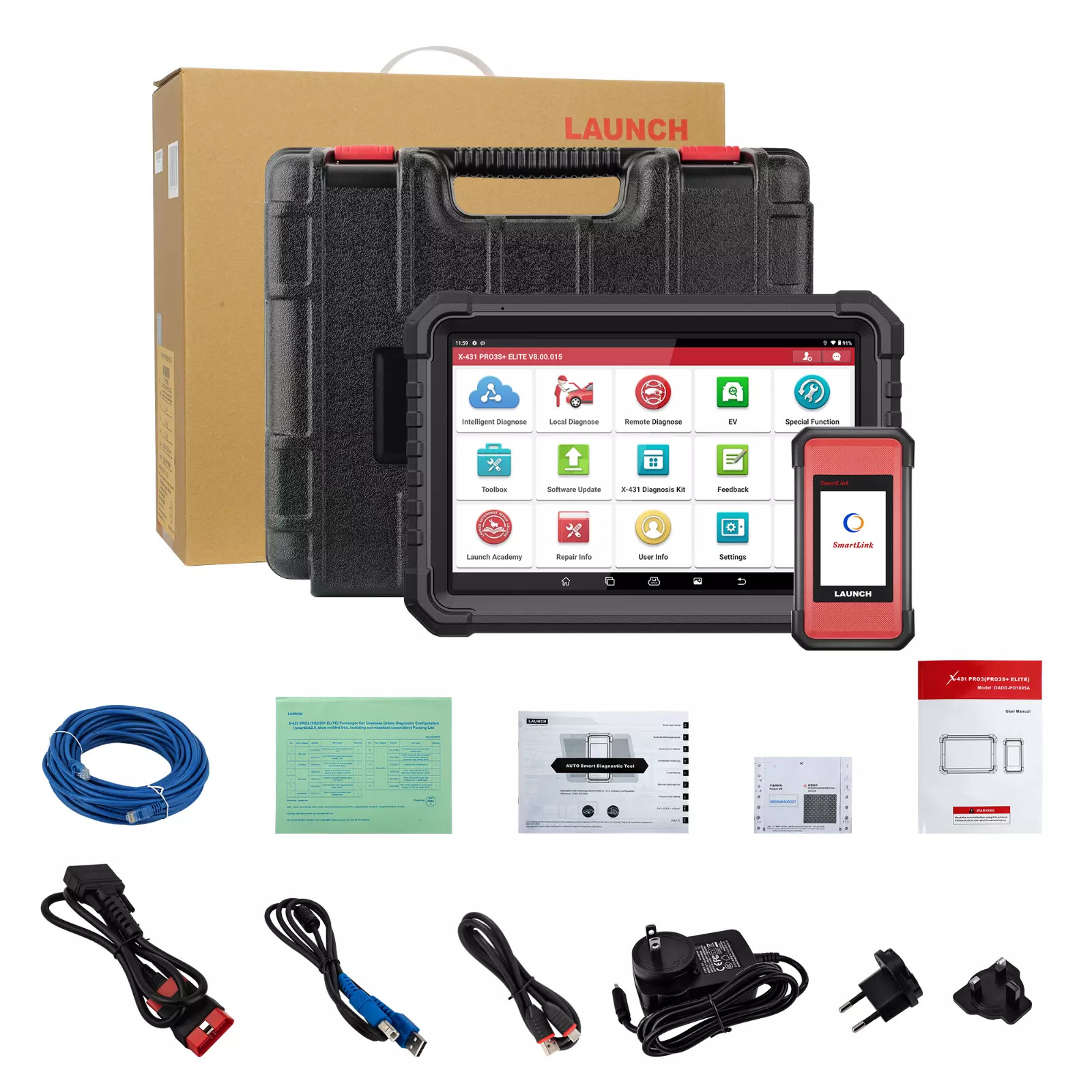 2026 LAUNCH X431 PRO3S V+ ELITE Pro 5 Diagnostic Tool J2534 Programming Coding
