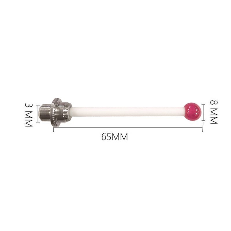M3 CMM Stylus Ceramic Stem, 8mm Ruby Ball, Compatible HAIMER 3D Sensor 80.363.00