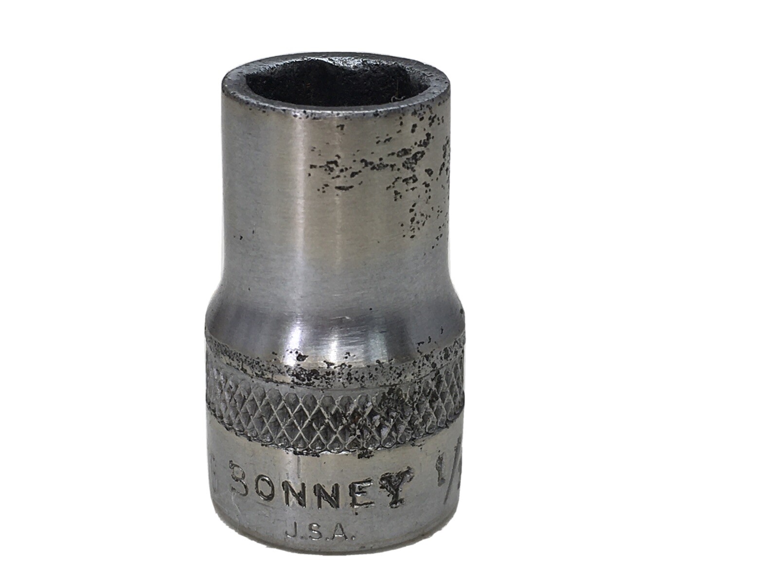 BONNEY 1/2 Drive 6pt Socket, Size 1/2”, Model AH16, USA