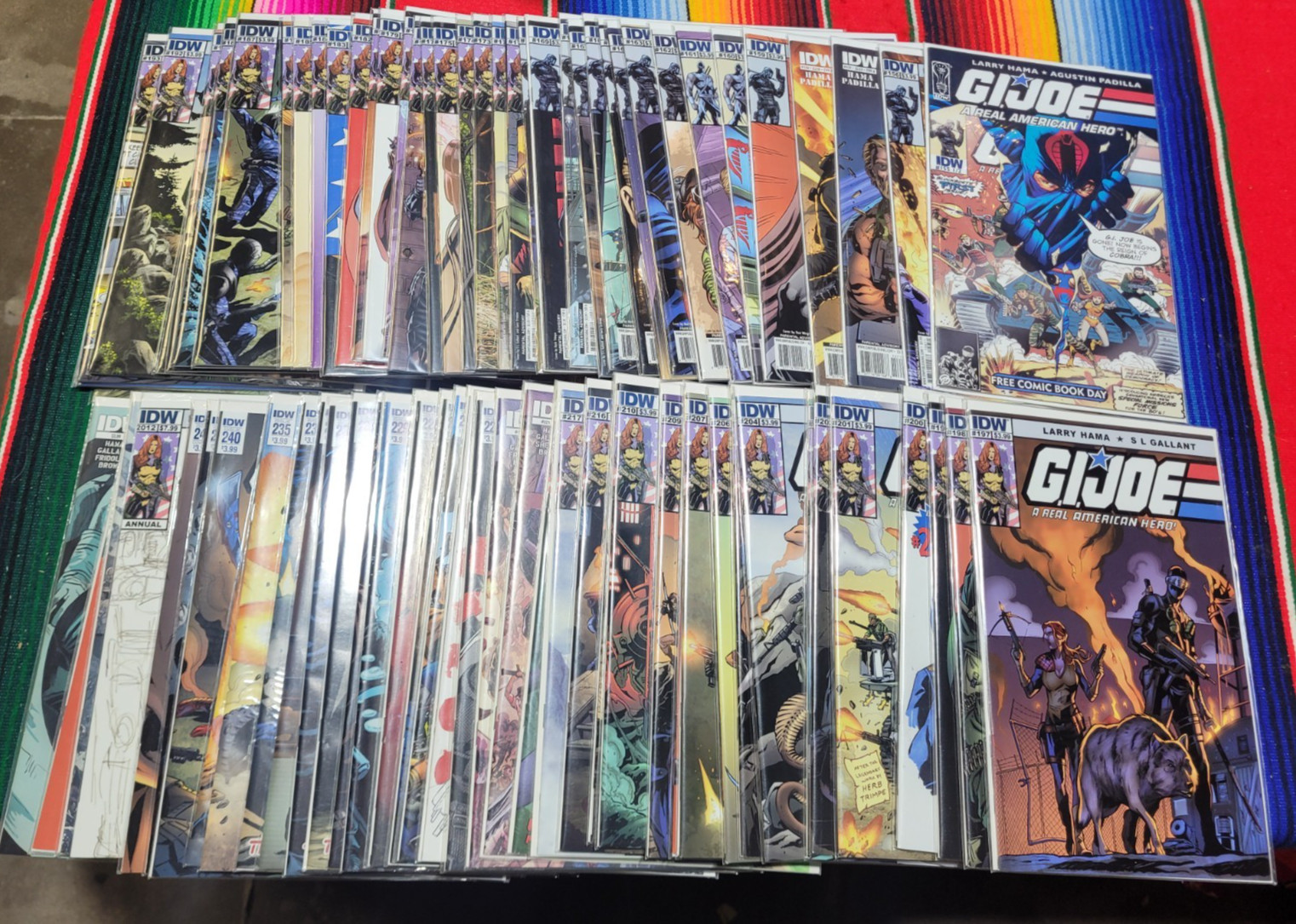 GI Joe A Real American Hero (IDW; 155 1/2 - 242) NM Choose your issues!