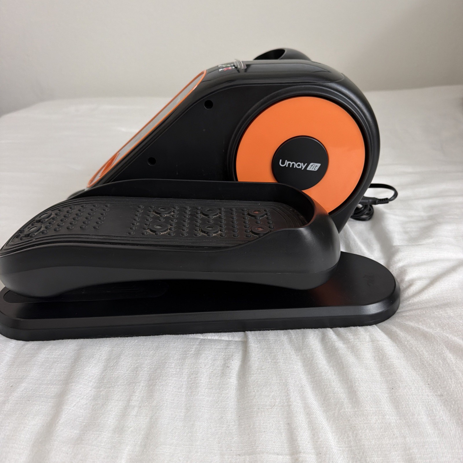 Electric Mini Elliptical Machine Under Desk Leg Exerciser Compact Stepper
