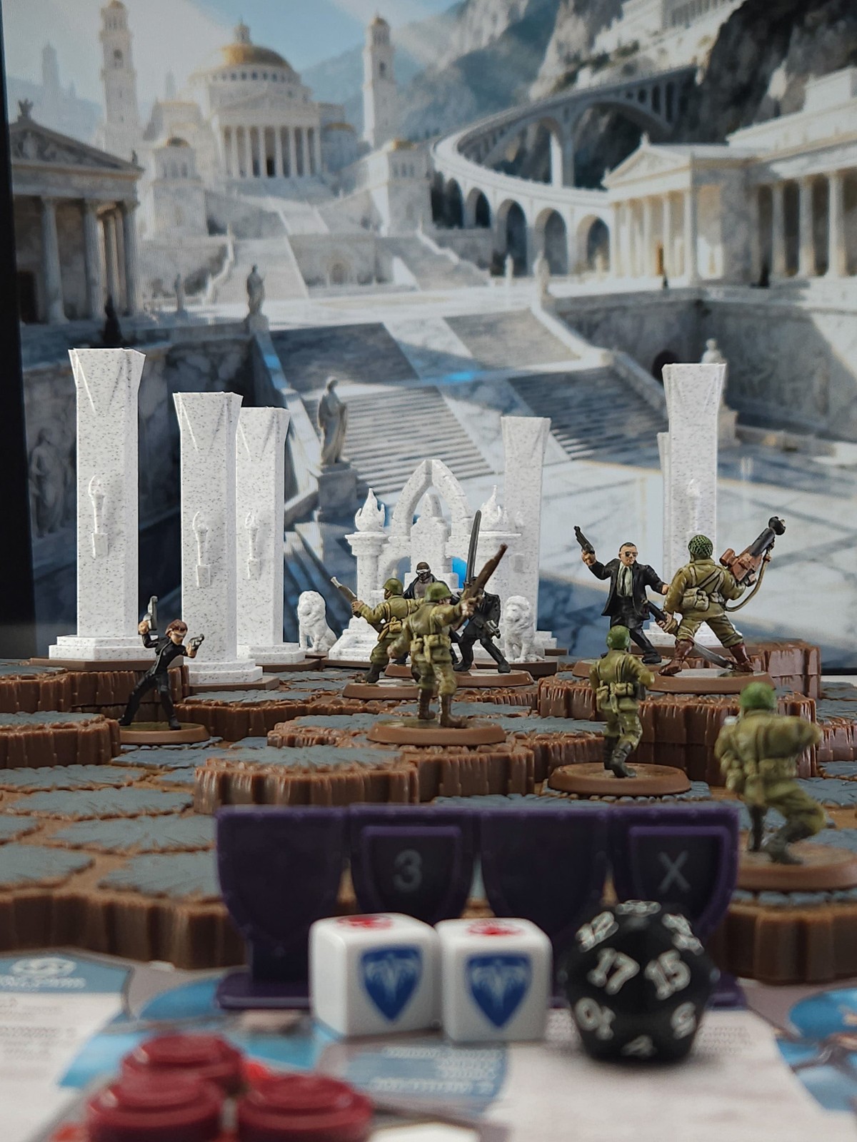 The Shattered Court - Throne Room Set for Heroscape