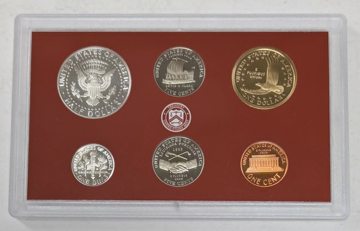 2004 S US Mint Silver Proof Set 11 Coins With OGP & COA