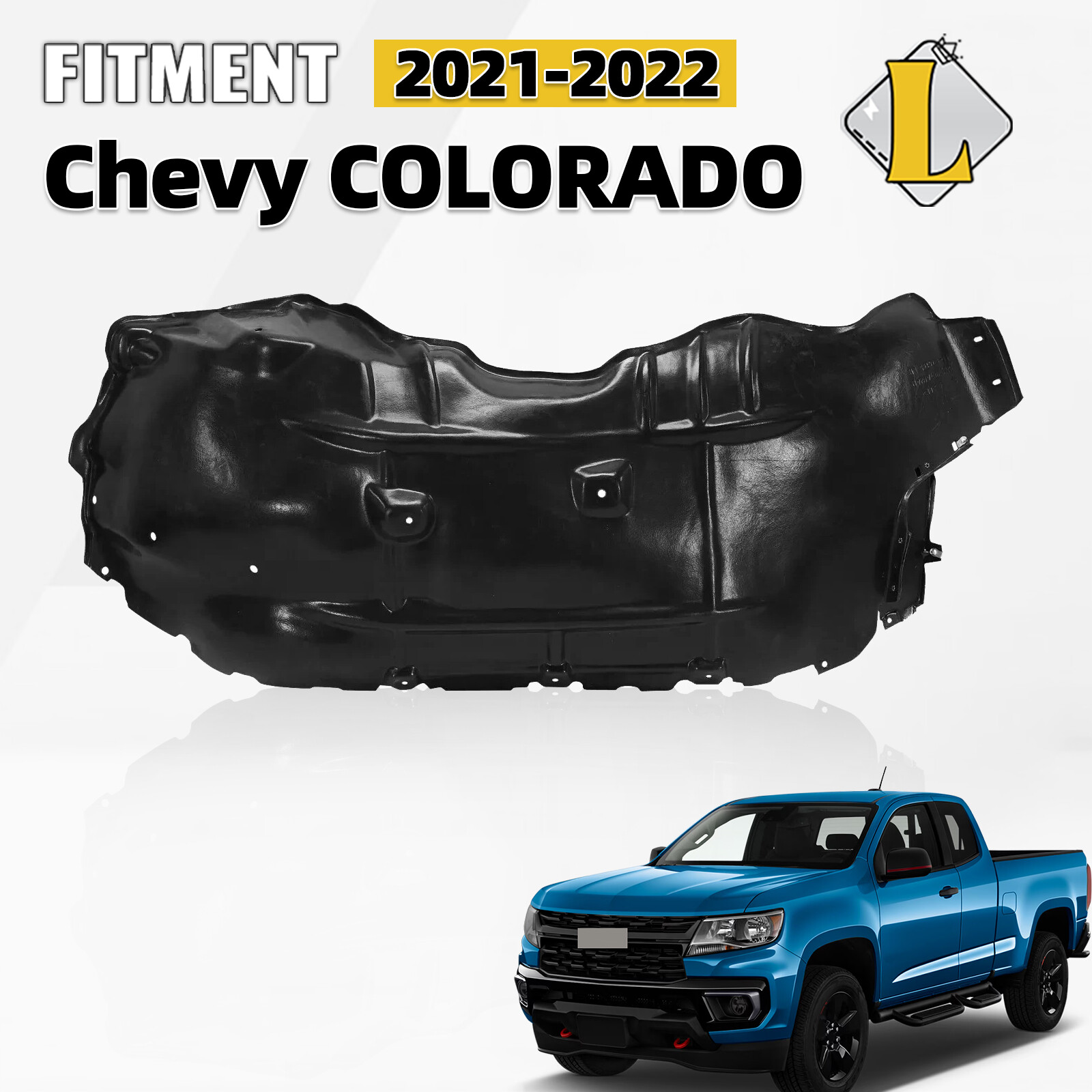 Front Fender Liner For 2015-2022 GMC Canyon &Chevy Colorado Driver Left 84634867