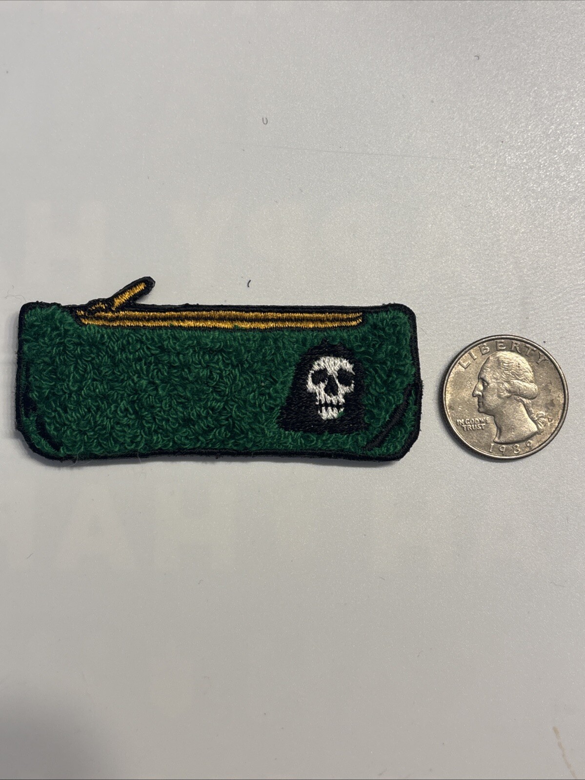 Green Hobo Sack Patch