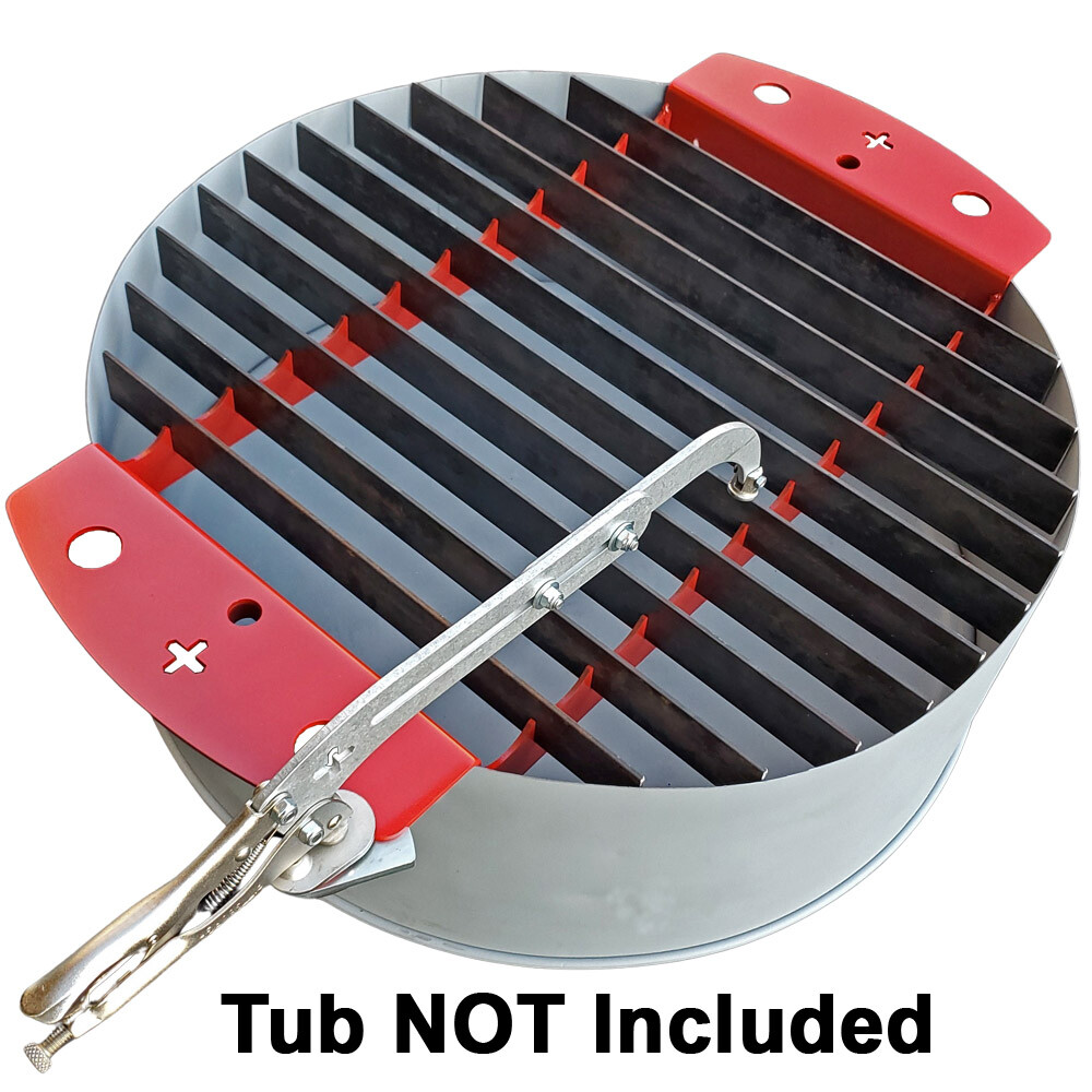 Round Tub - Plasma Table for 55gal. drum or 17gal. tub