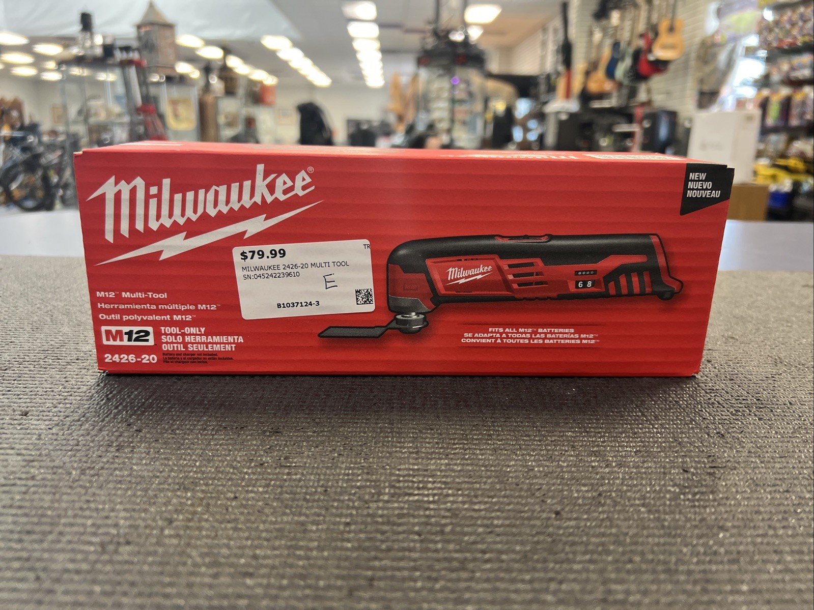 Milwaukee 2426-20 M12 Cordless Multi-Tool